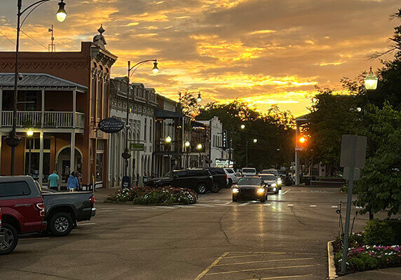 downtown
